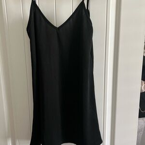 PrettyLittleThing Black Textured Dress